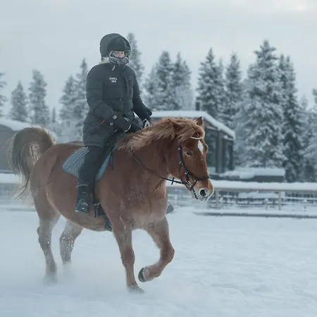 Semesteranläggning (resort) Jaenkae Äkäslompolo